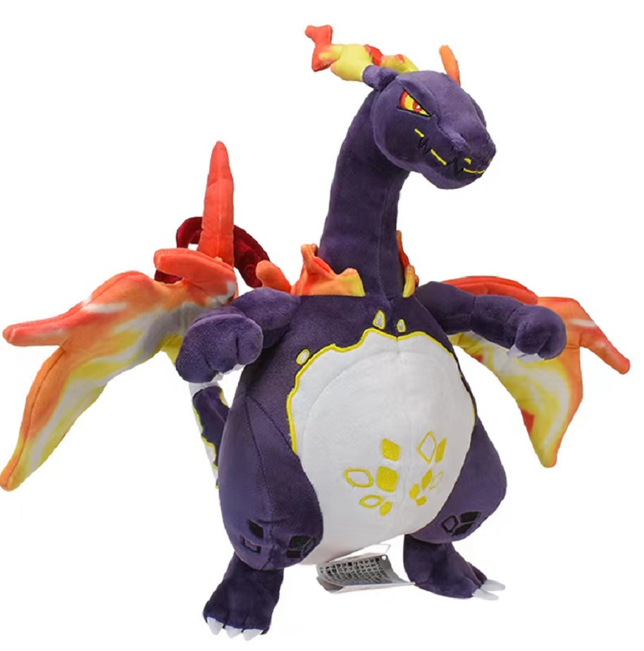 Newest Anime Cartoon Poke Peluche Pp Cotton Stuffed 38cm Poke Charizard Plush Doll Toys For Gift 
