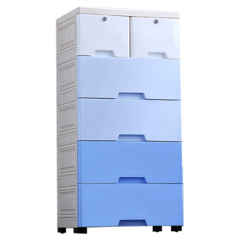 High Quality Plastic Portable Bedroom Styles Foldable Pp Wardrobe Closet 