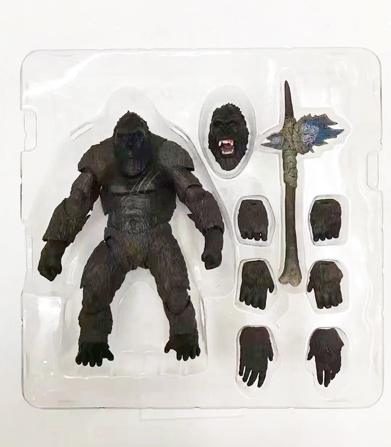 Gorilla King Kongs Skull Island Kingkong Gorilla Model Decoration Doll Hand-made Toys 