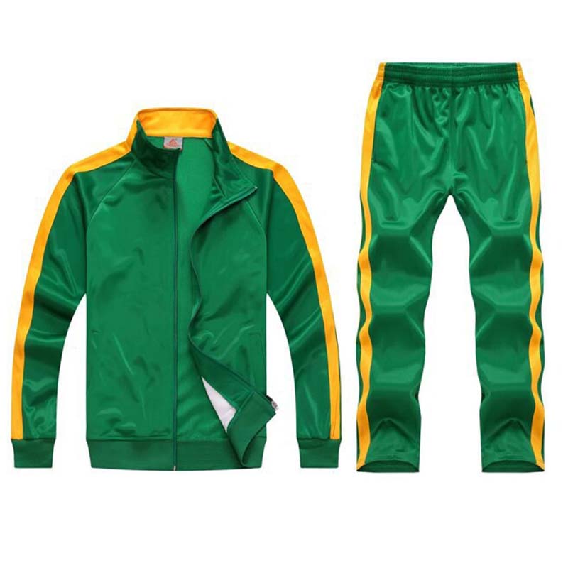 Hot Sale Oem Factory Custom Running Wear Men&#39;s Blank Tracksuit Breathable Training &amp; Jogging Wear 